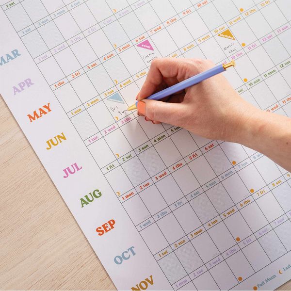 2026-2027 Academic Year Wall Planner | Landscape | This Is the Year