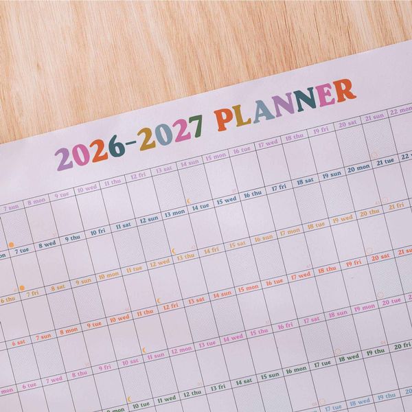 2026-2027 Academic Year Wall Planner | Landscape | This Is the Year
