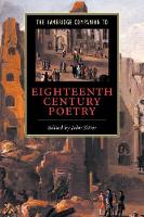 Cambridge Companion to Eighteenth-Century Poetry, The