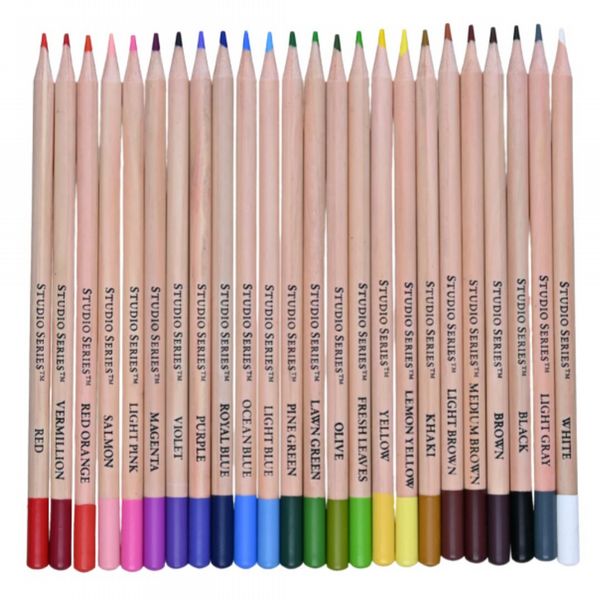 Peter Pauper Studio Series Junior Colored Pencils (Set of 24)