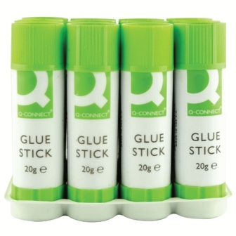 Q-Connect Glue Stick 20g KF10505Q Pack of 12