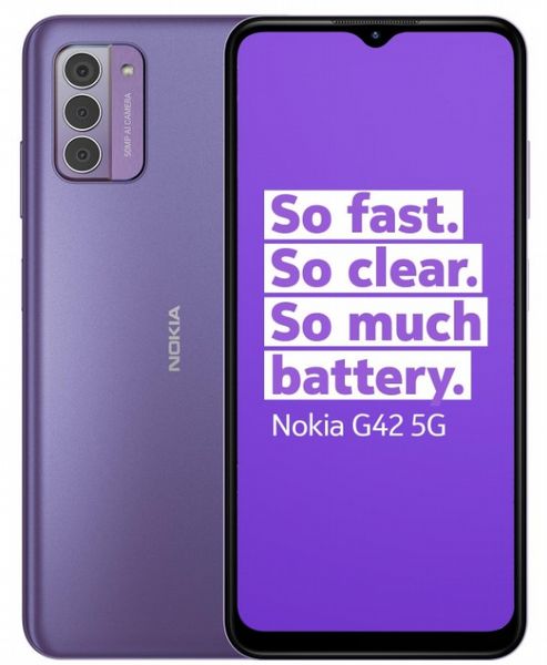 Nokia G42 5G D.Sim 4/128GB - Purple